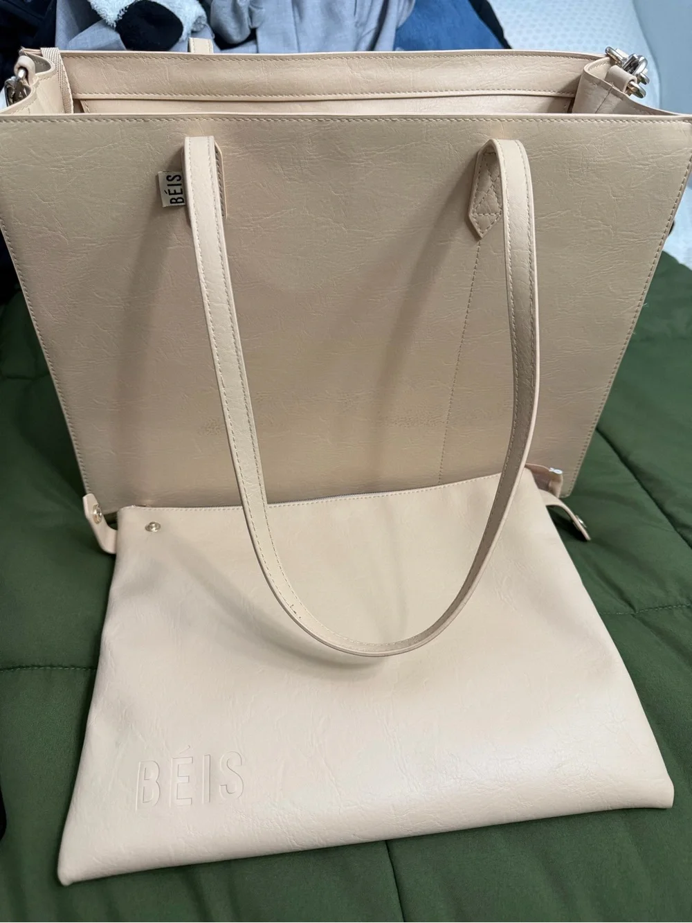 Beis beige tote